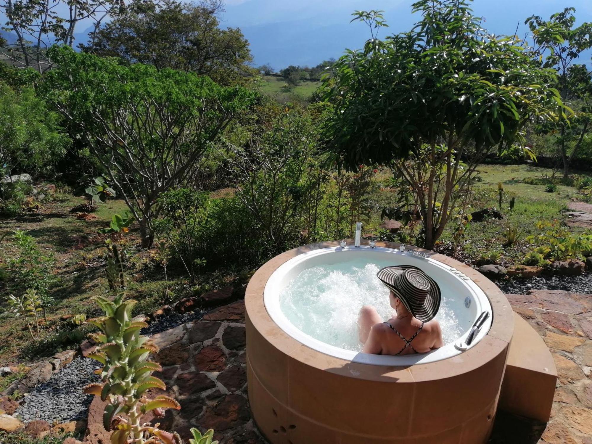 El Paraiso Posada Finca San Vicente Barichara Buitenkant foto