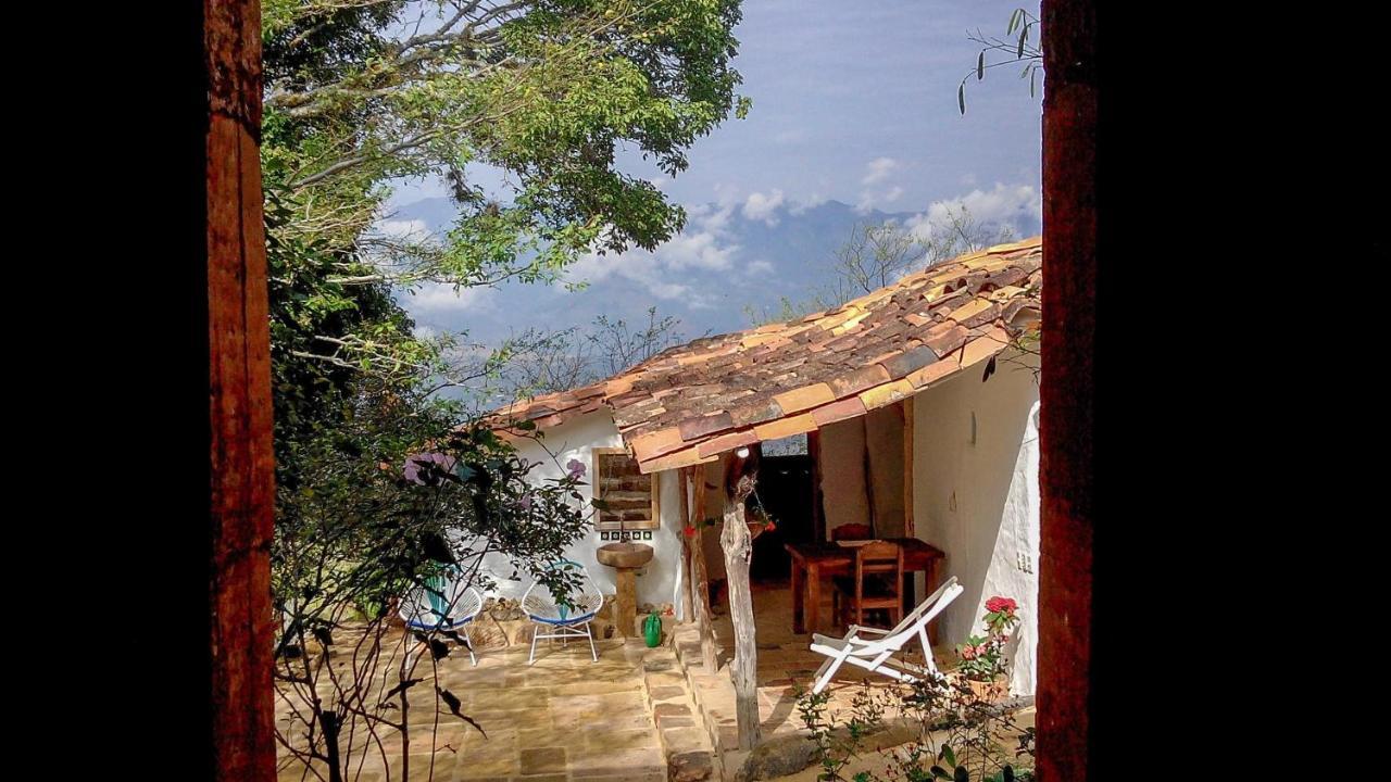 El Paraiso Posada Finca San Vicente Barichara Buitenkant foto