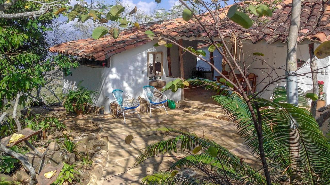 El Paraiso Posada Finca San Vicente Barichara Buitenkant foto